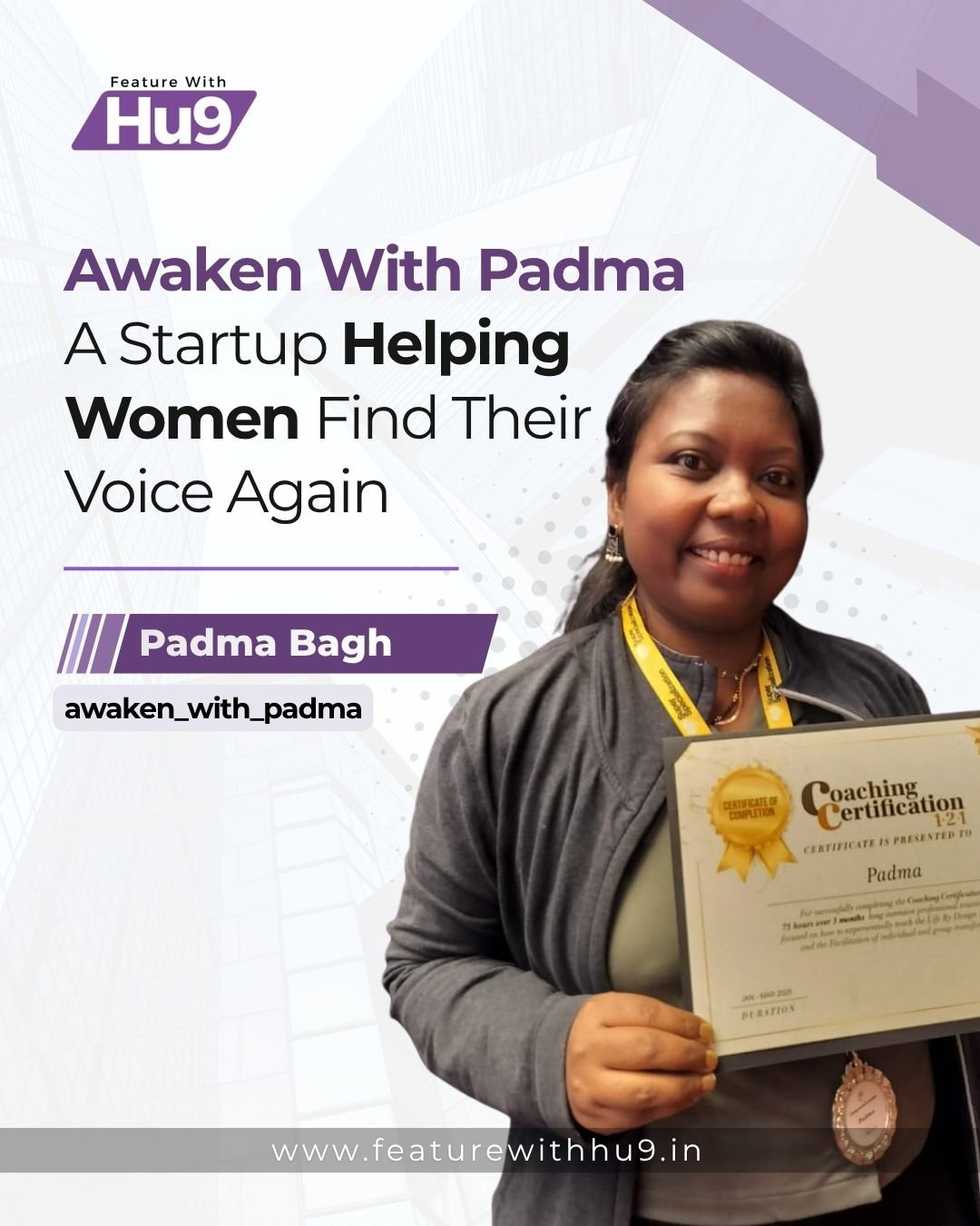 Awaken With Padma: A Startup Helping Women Find Their Voice Again 